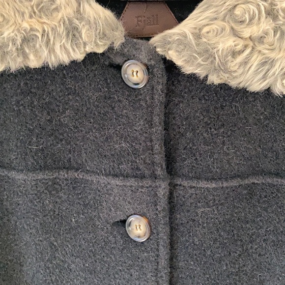 Wool blend Fleece Coat - Picture 4 of 11